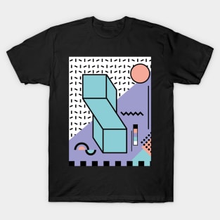 Memphis Pattern 80 / 80s Retro T-Shirt